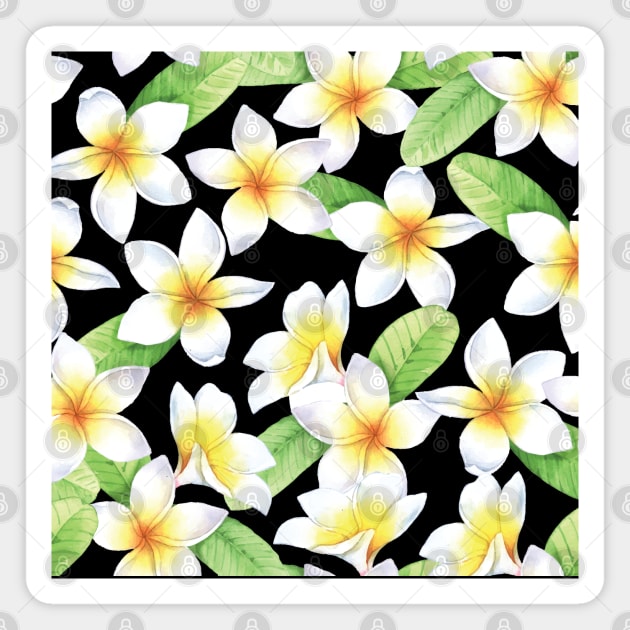 Plumeria Magnet by peace and love